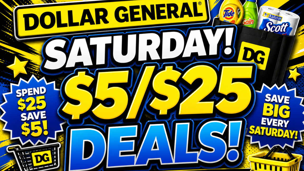 Dollar General Saturday Deals 5/2/26