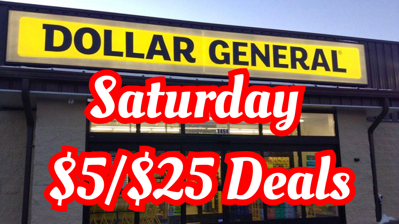 DG Saturday Deals June 6th 