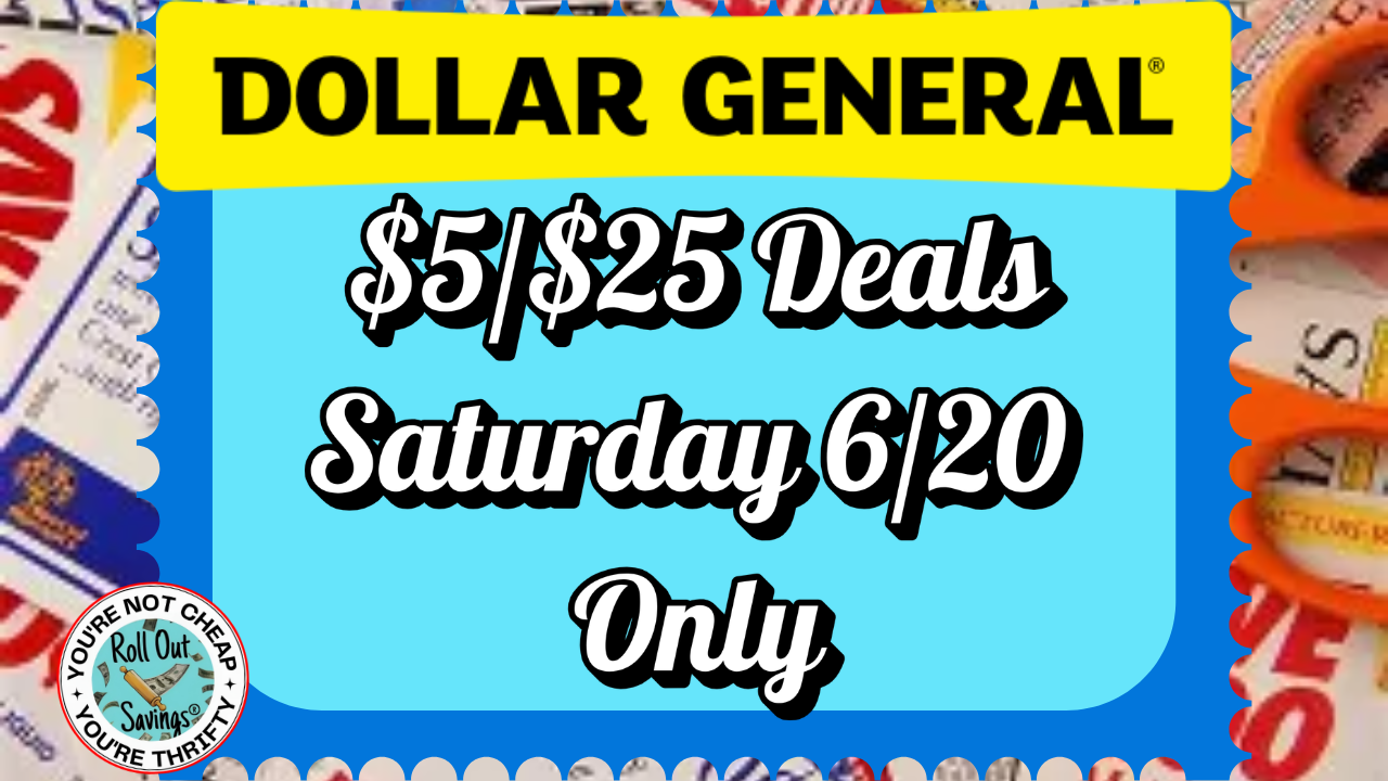 Saturday Deals 6/20/26 Only