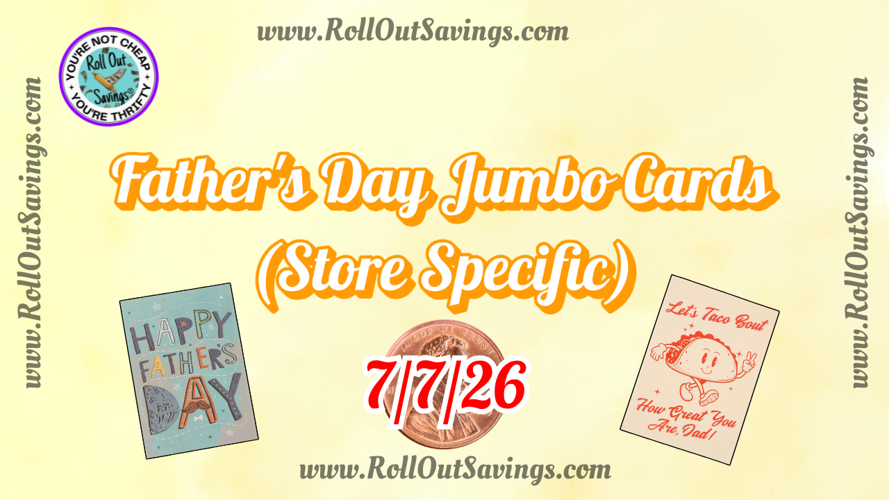 Father’s Day Jumbo Cards 2026