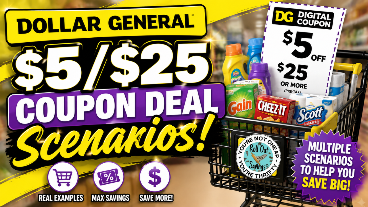 $5/$25 Dollar General Deals (Any Day)