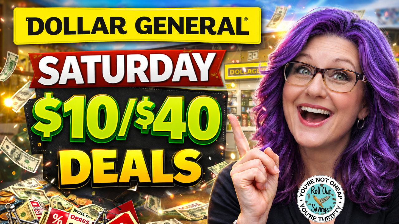 Dollar General $10/$40 Deals (7/25/26)