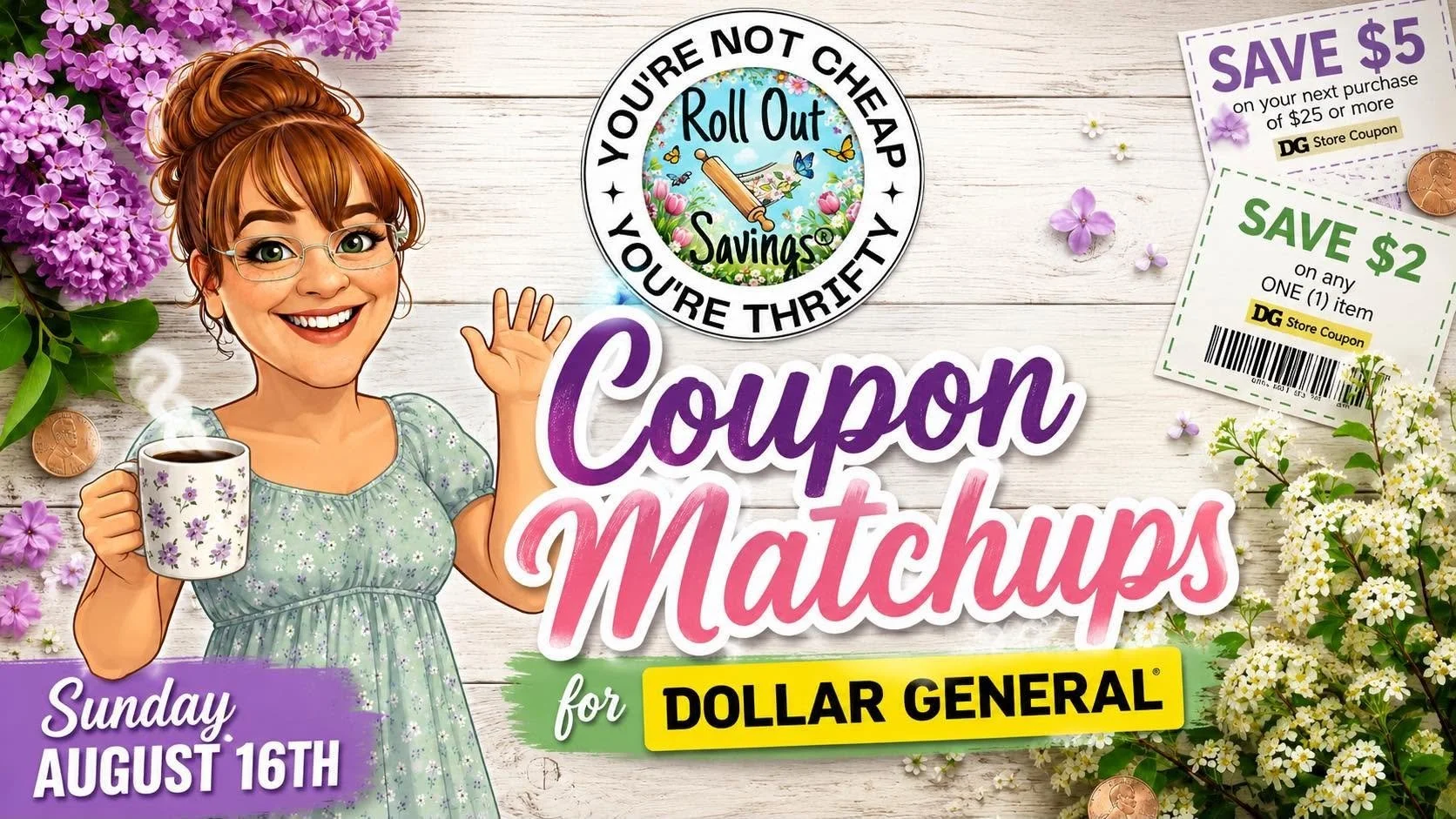 Sunday DG Coupon Matchups 8/16/26