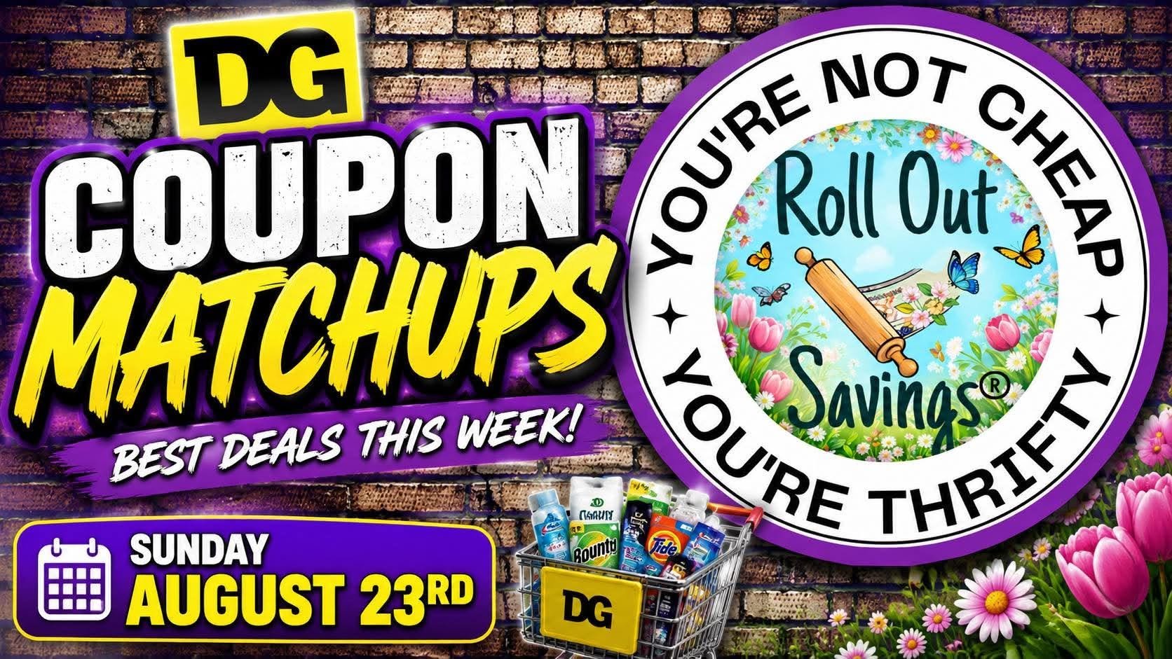 Dollar General Coupon Matchups 8/23/26