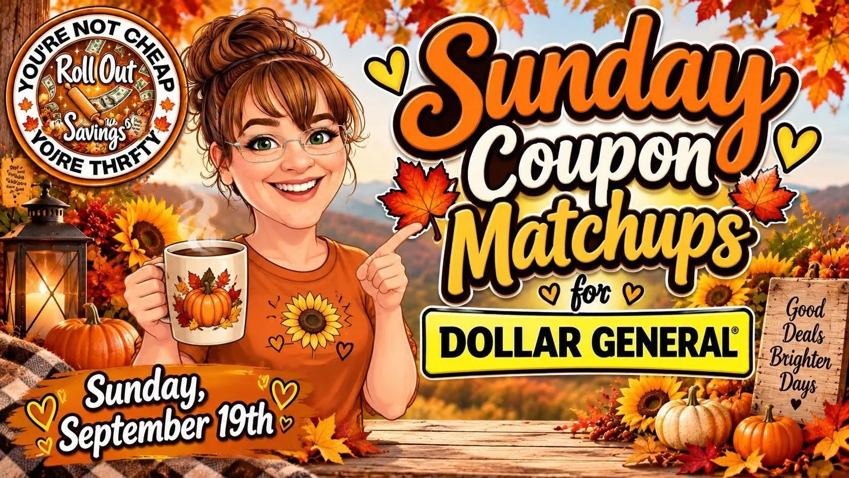 DG Coupon Matchups 9/20/26