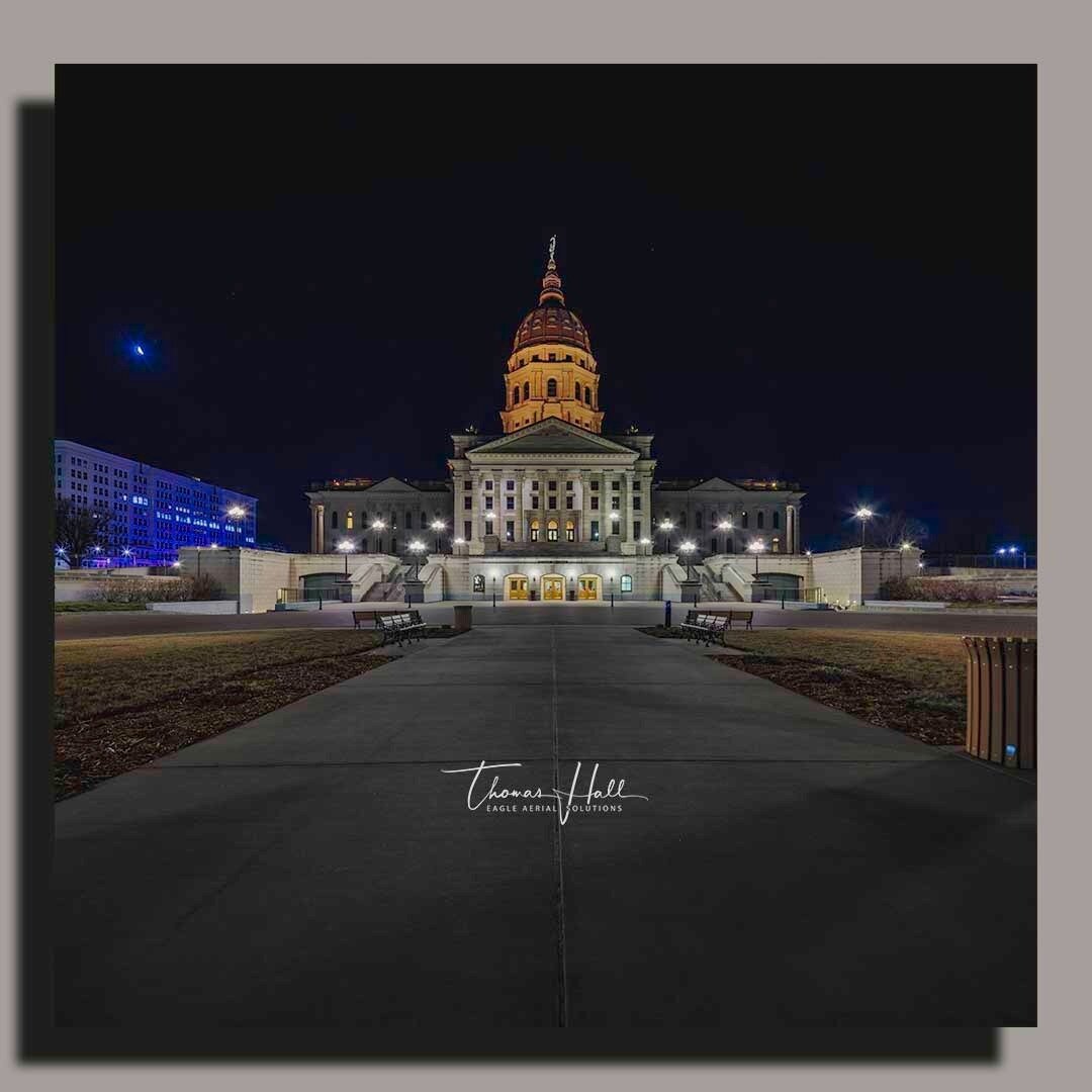 &ldquo;You always had it in you to create miracles, but you forgot that it required you to do the opposite of what you are doing now.&rdquo;
― Shannon L. Alder

Canon R5, TS-E 17mm
12 image shift composition
4 sec at f/7.1, ISO 100
Kansas State Capit