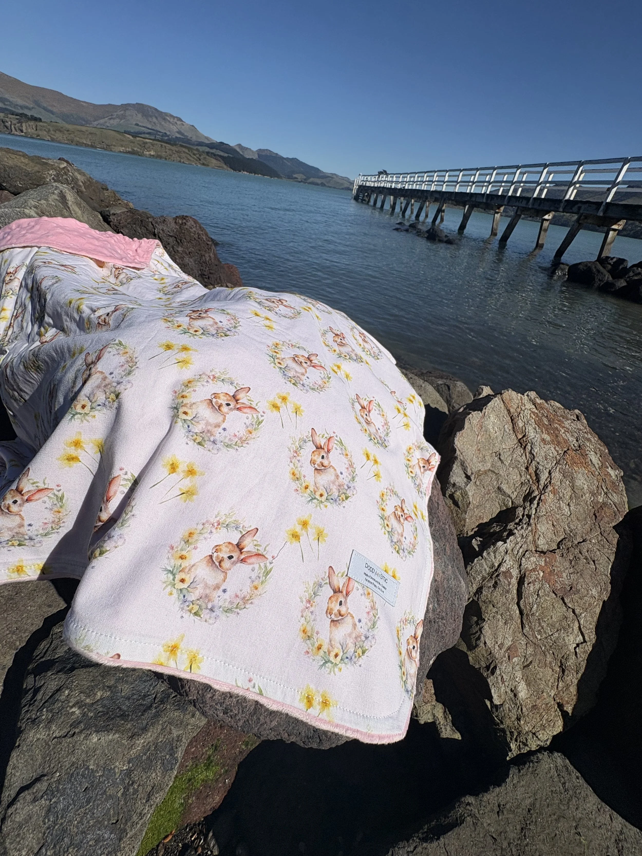Bunny Pepi Wrap blanket