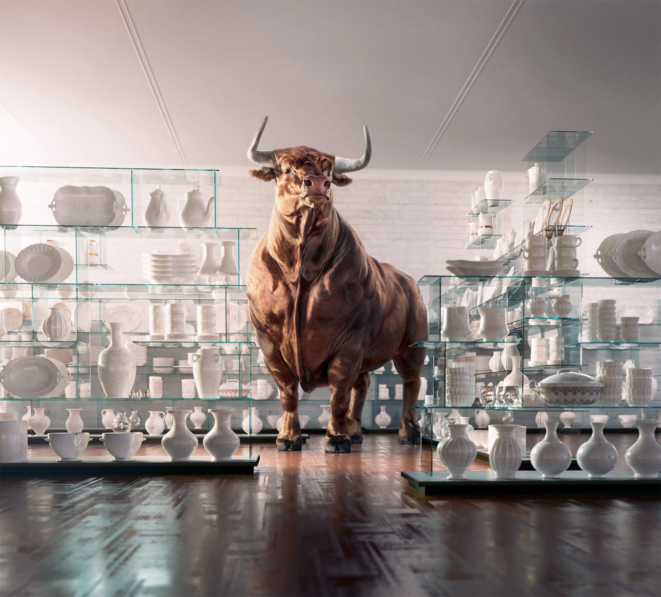 Bull In A China Shop refresh — Electric Art - Creative Image Production