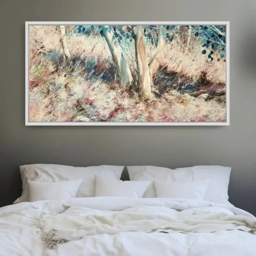 "Haven 2", oil on linen, 120x60cm. Sold.