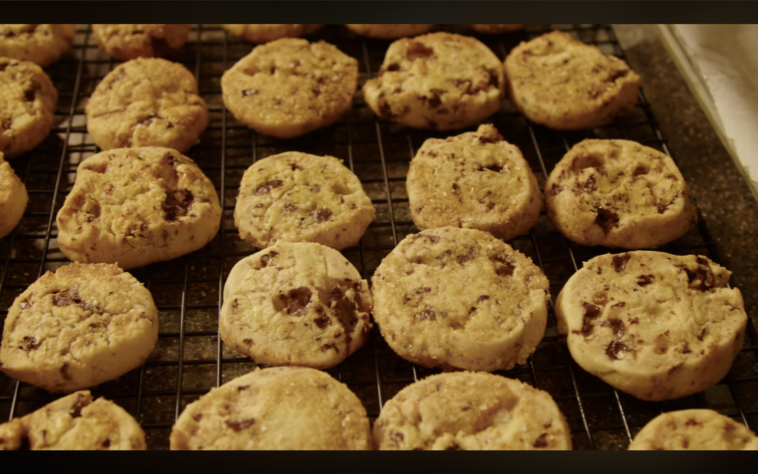 Chocolate Shortbread Cookies