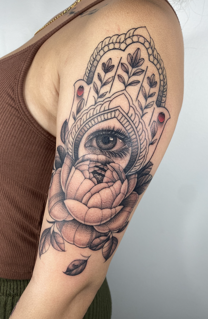 Womens Inner Elbow Tattoo - Temu