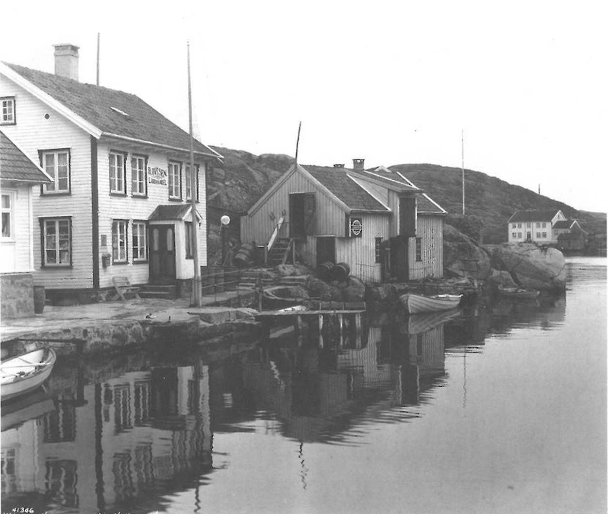 De sørlandske byggshoputhavnene.