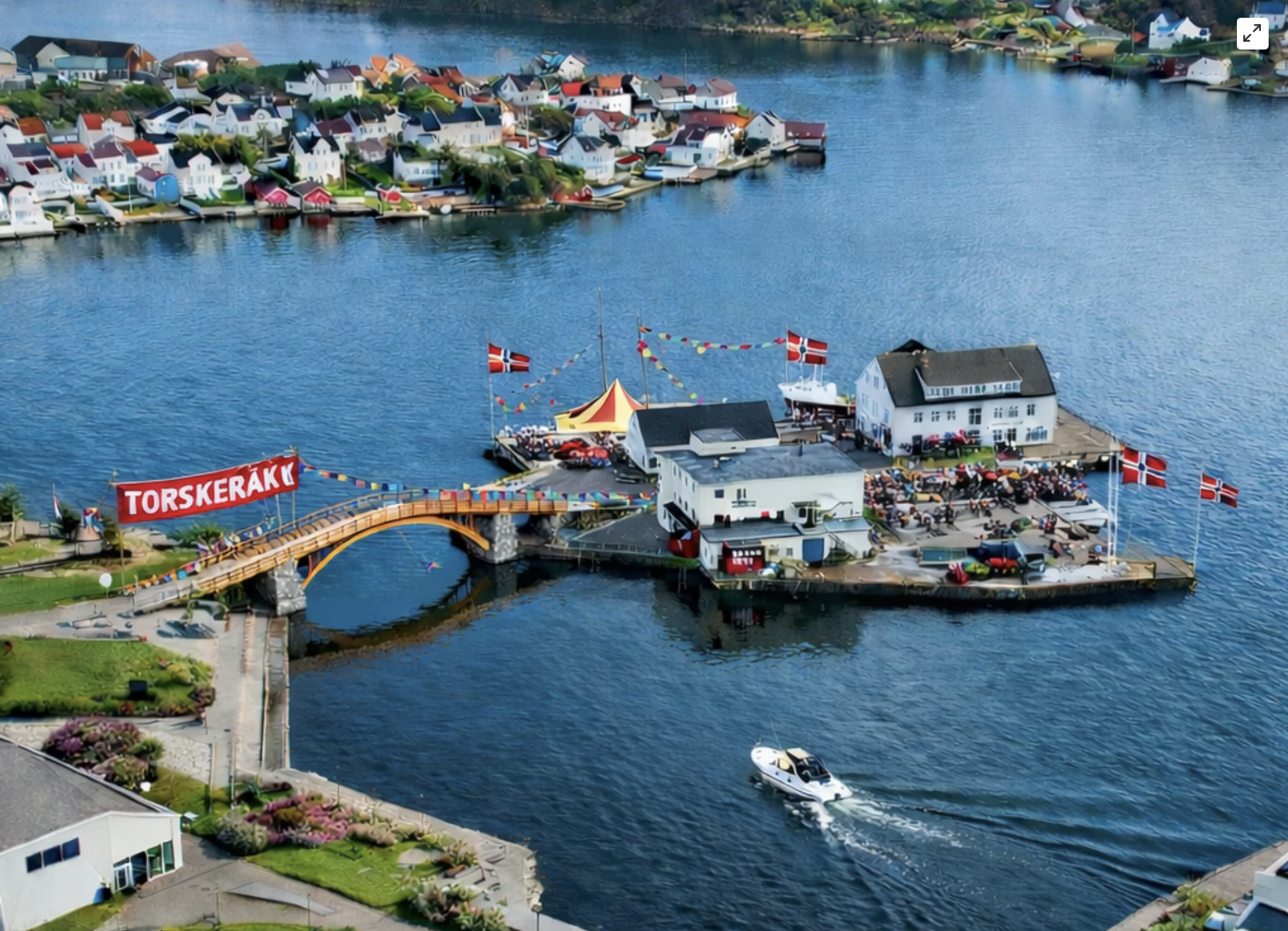Torskeholmen - Reagerer på avvisende holdning.