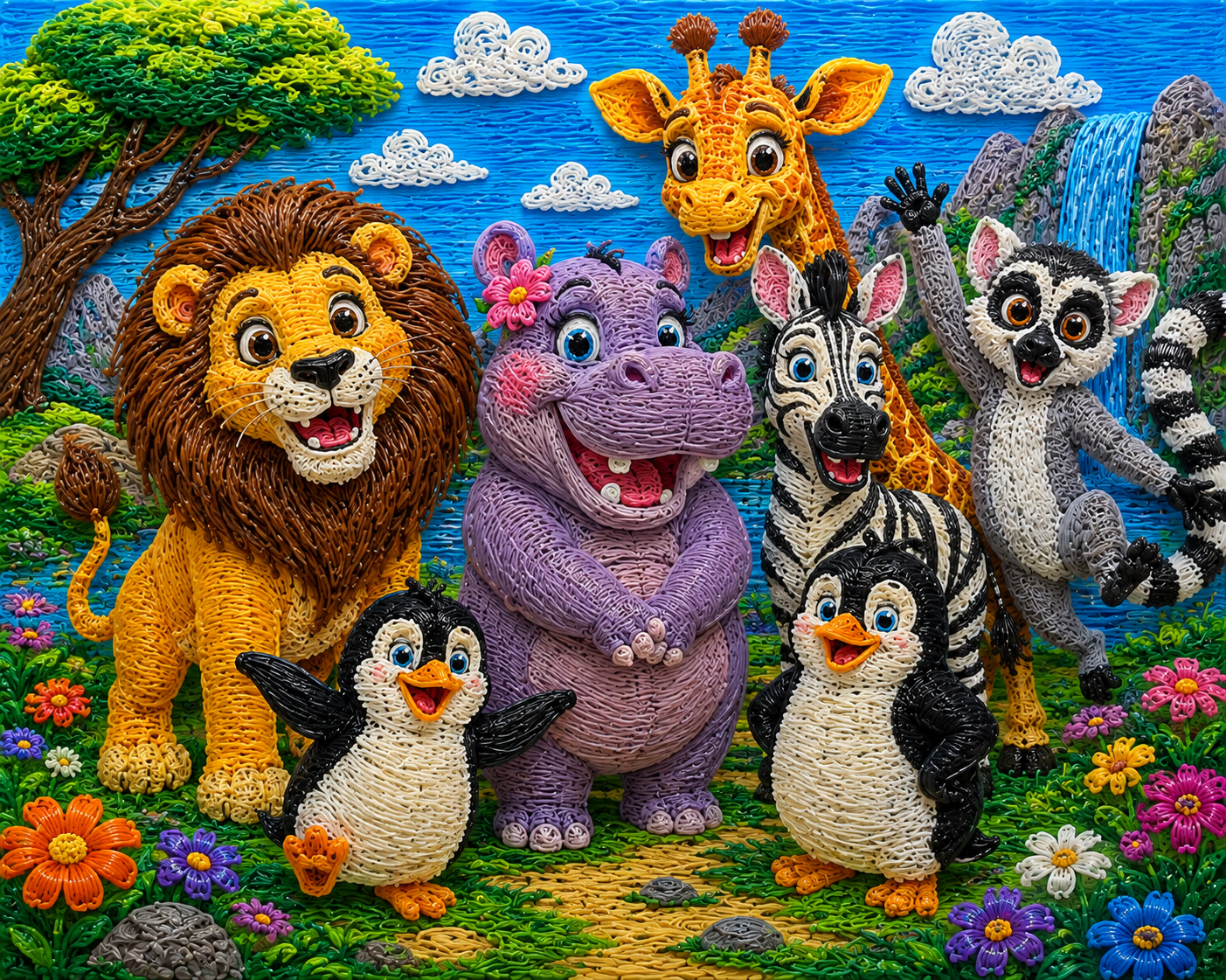 Movie &amp; 3D Pen Craft Night: ‘Madagascar’