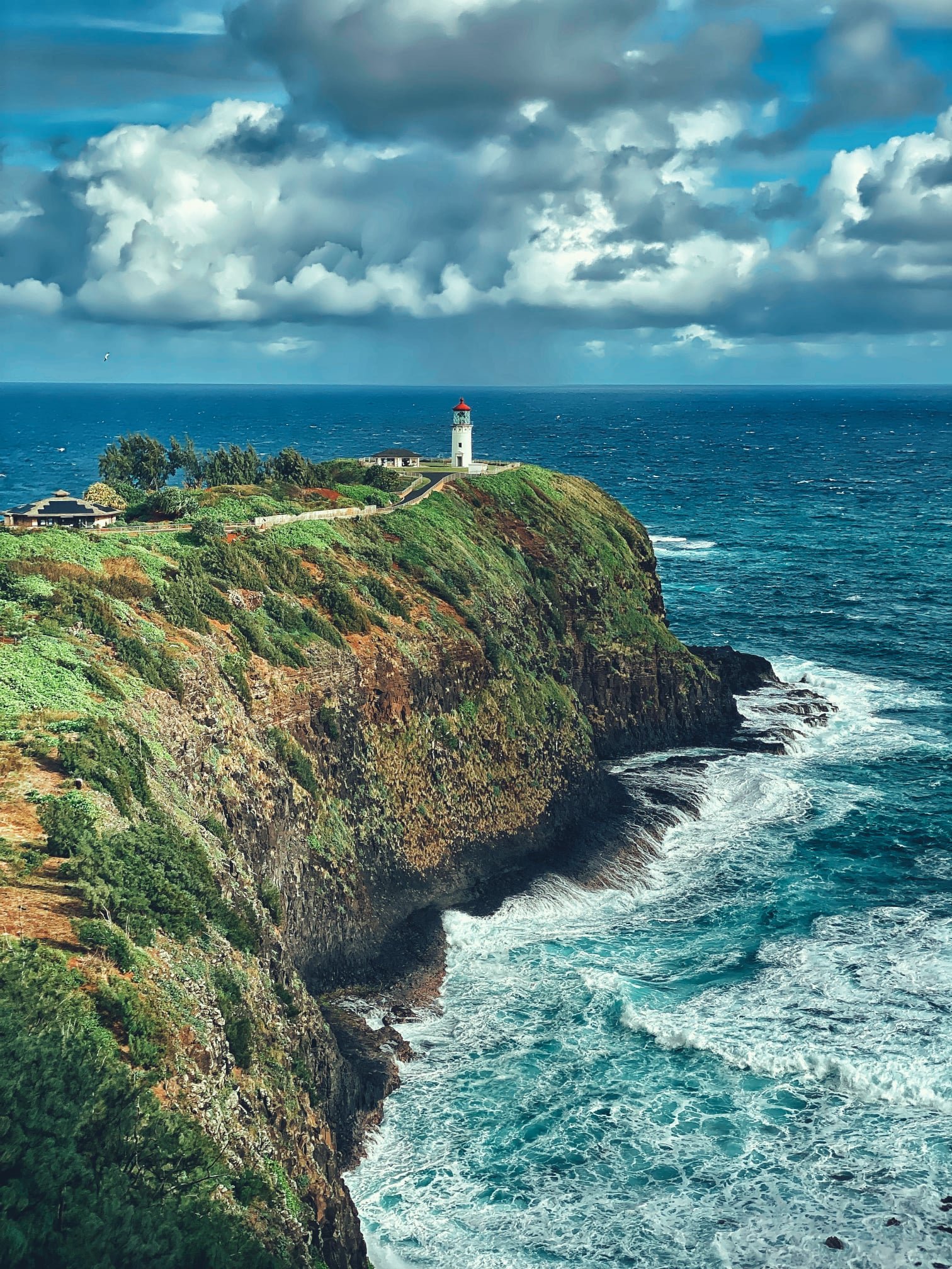 Kilauea Lighthouse in Kauai, Hawaii