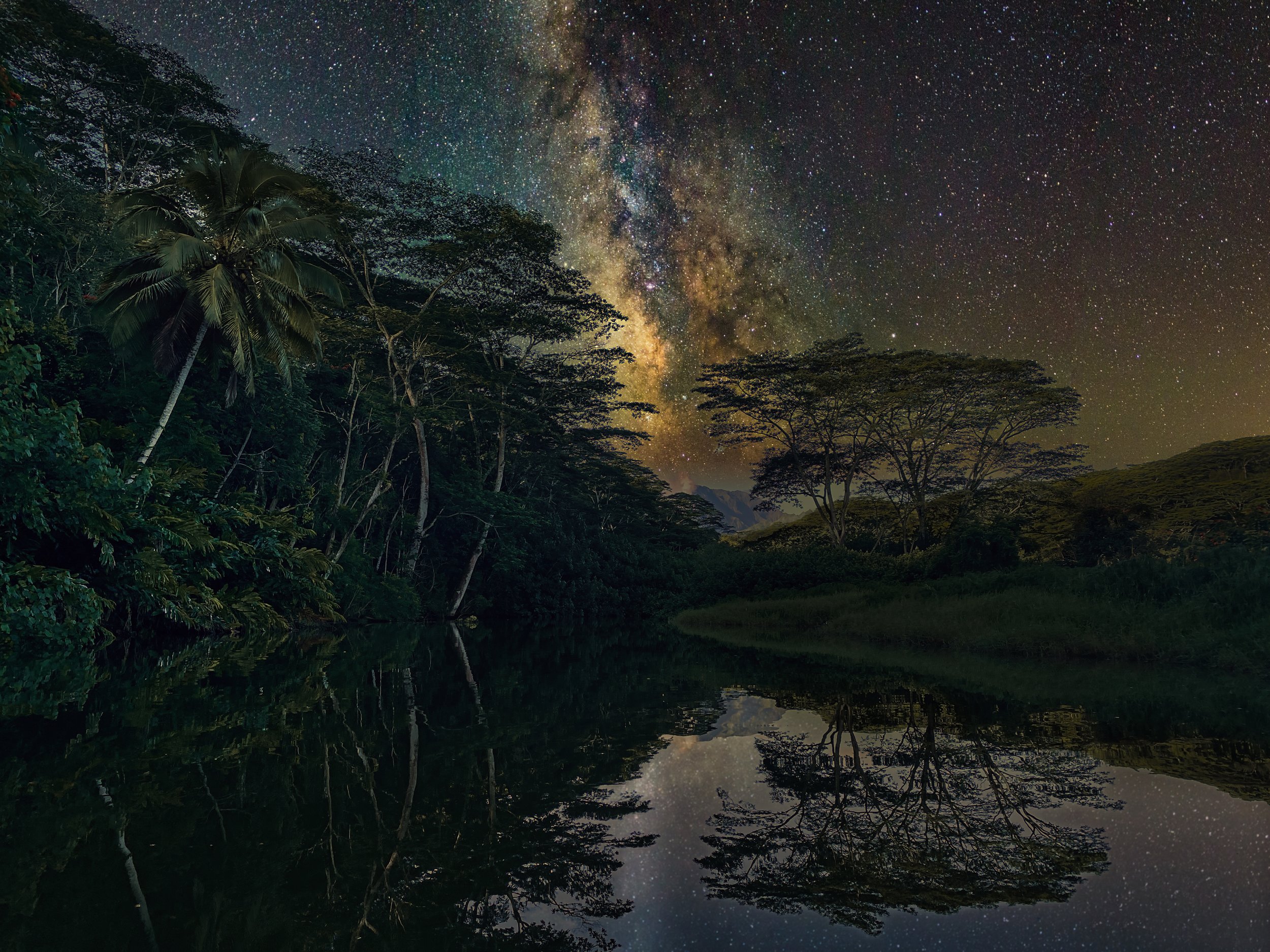 Kauai Nightlife at Kalihiwai