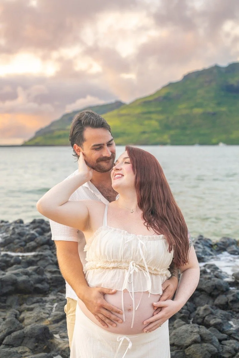 Babymoon Photo Session on Kauai for cruise passengers