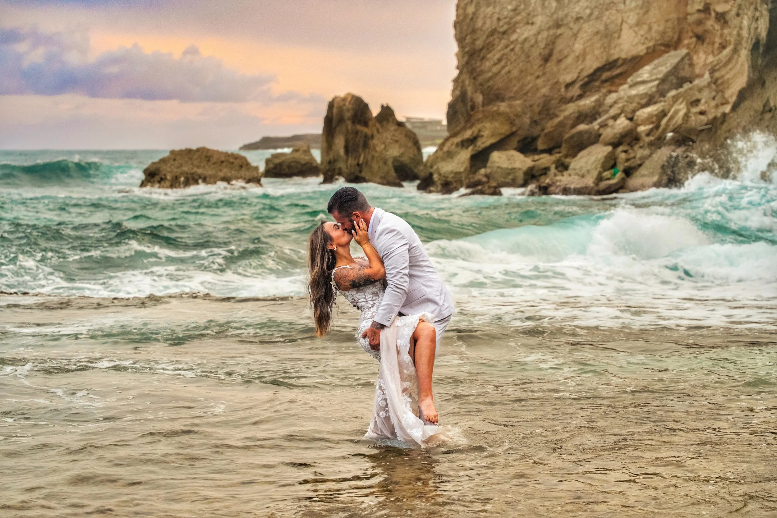 Couples Photography Session- Shipwreck Beach Cliffs