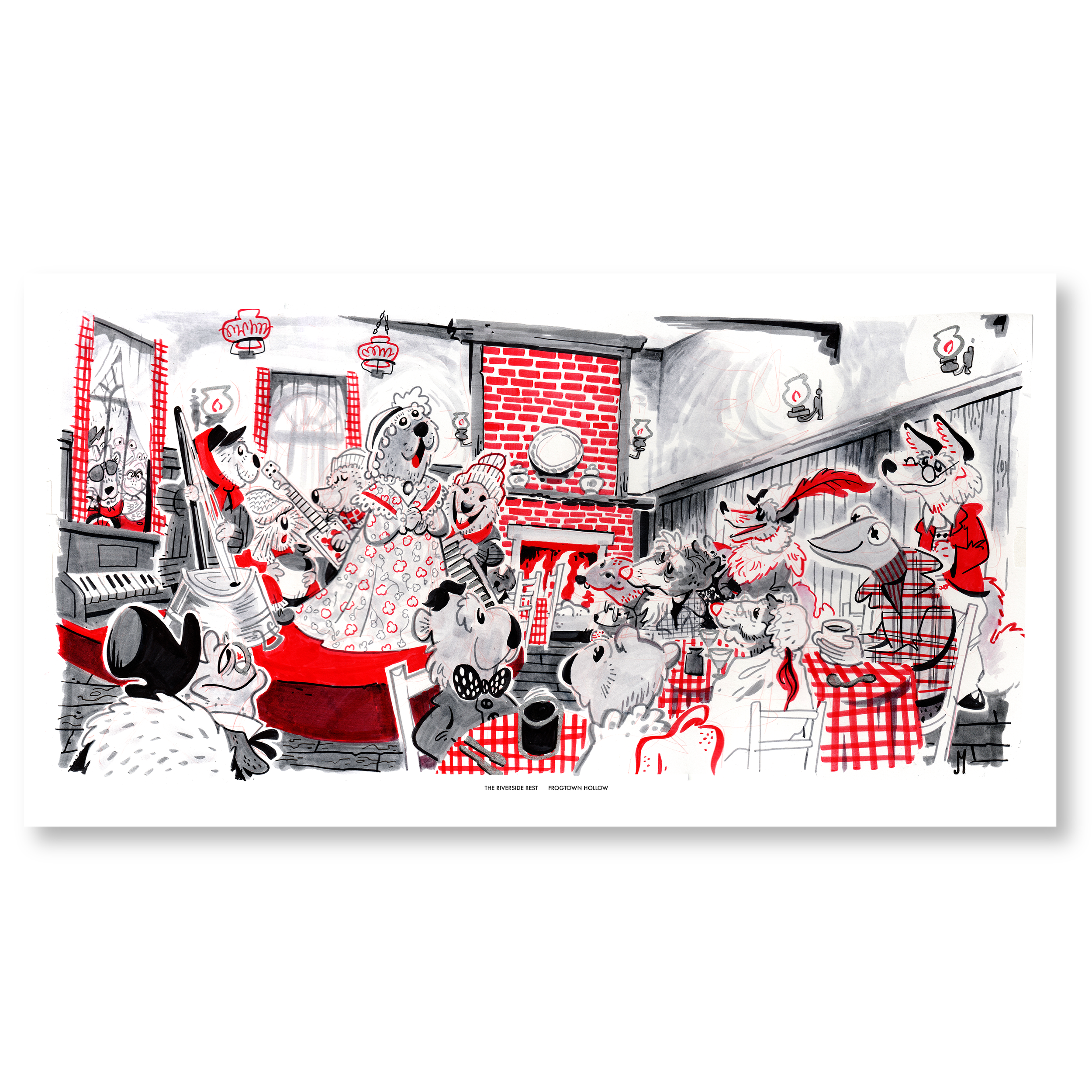 'Riverside Rest' (Inspired by Emmet Otter's Jugband Christmas)