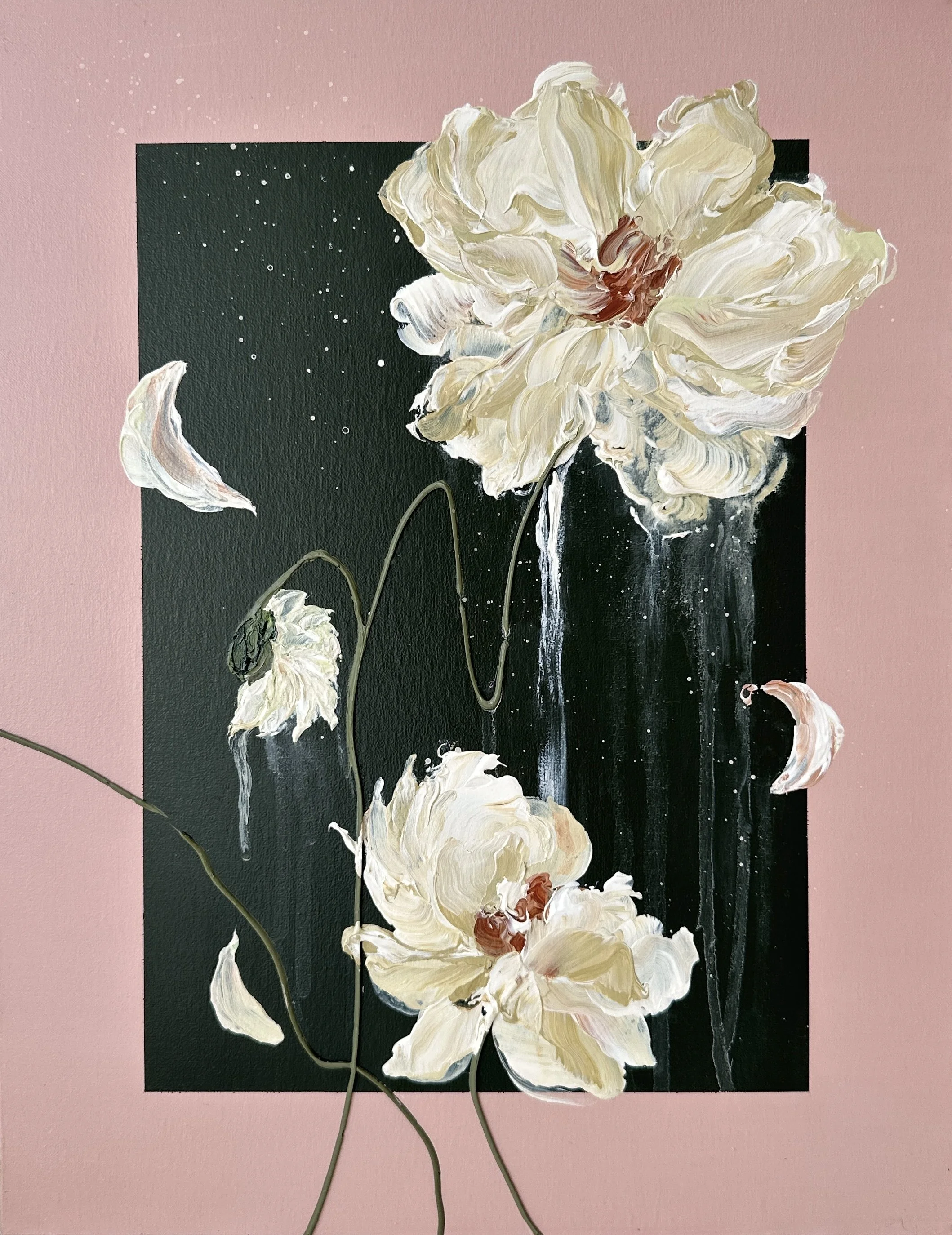 Cozy,2024,410×318mm,Acrylic on linen canvas
