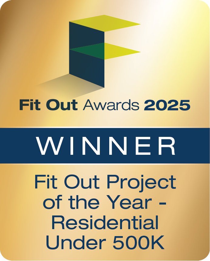 Winner | Fit Out Awards  Awards 2024 - Fit Out Project of the Year - Residential Under 500K: Serpentine Interiors |  26th November 2025