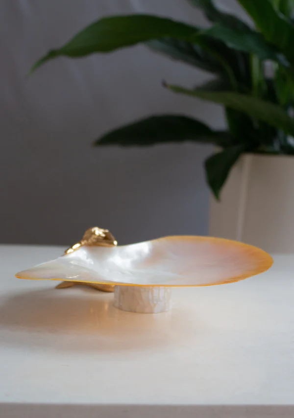 Mother-Of-Pearl Siren Dish