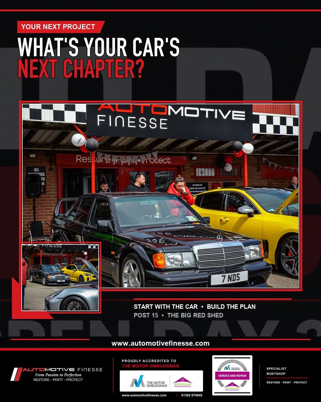 Every project begins somewhere: a panel that no longer sits right, paintwork that has lost its finish, a classic waiting for restoration or a car you have always wanted to build properly.

The useful first step is a clear conversation about the vehic
