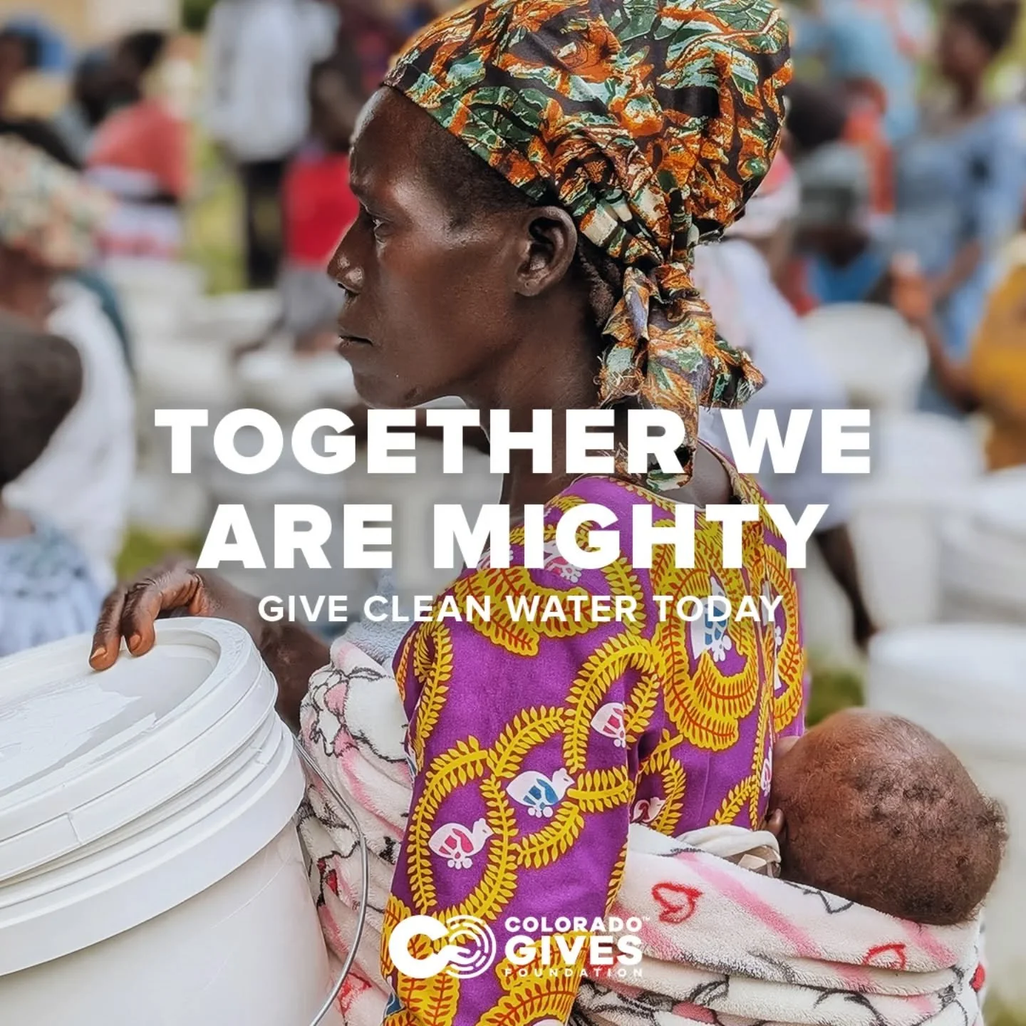 Tomorrow is Colorado Gives Day, the one day of the year when Colorado collectively high-fives its nonprofits. It is the perfect day to donate or start your own Mighty Fundraiser.

www.coloradogives.org/mightywater

#ColoradoGivesDay #MightyWater #Tog