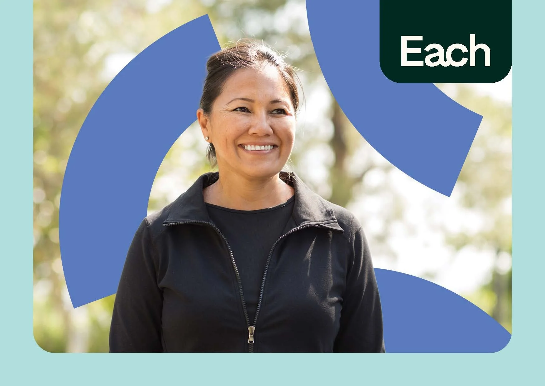 English language postcard for the Virtual Women’s Health Clinic.