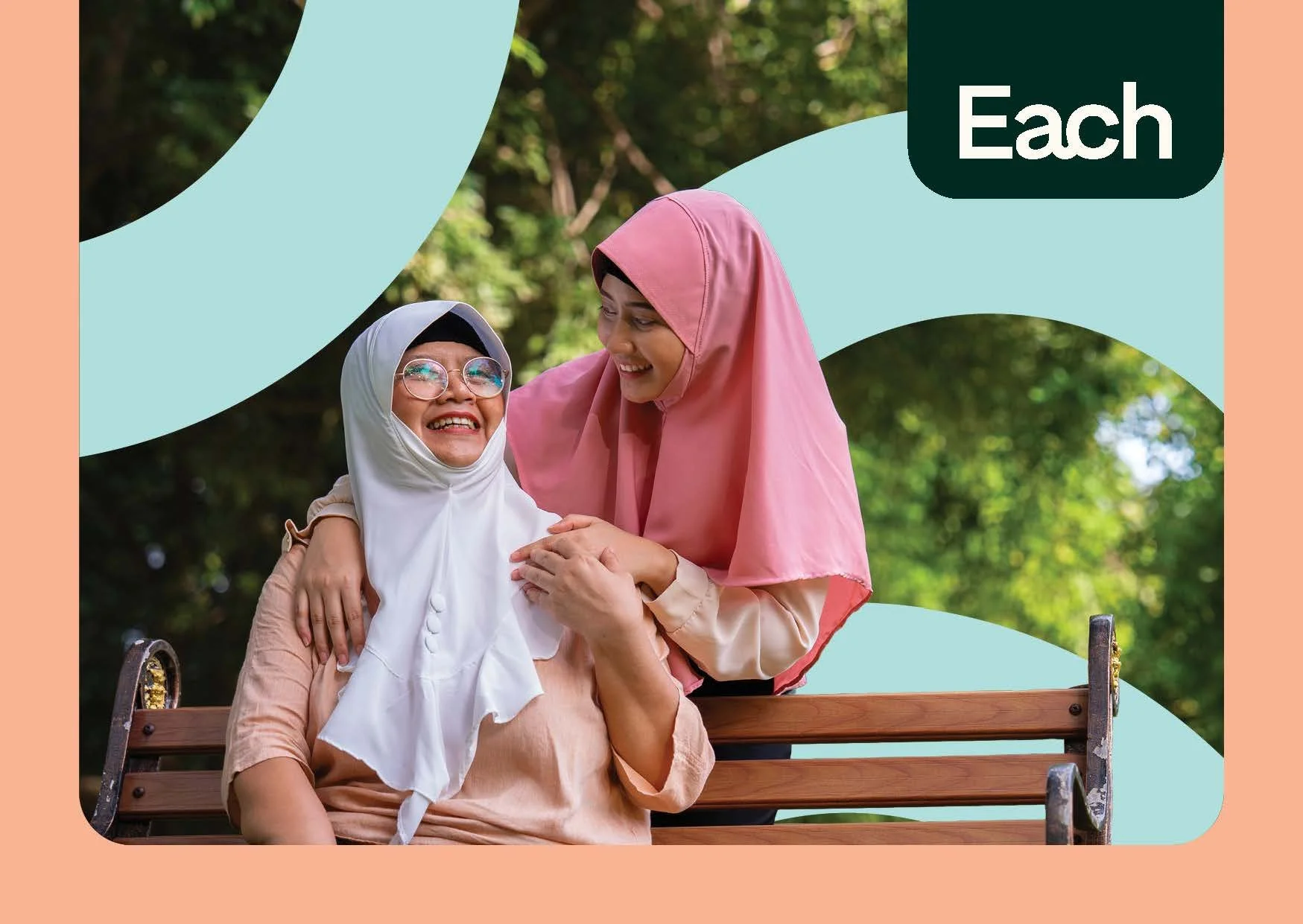 English language postcard for the Virtual Women’s Health Clinic.