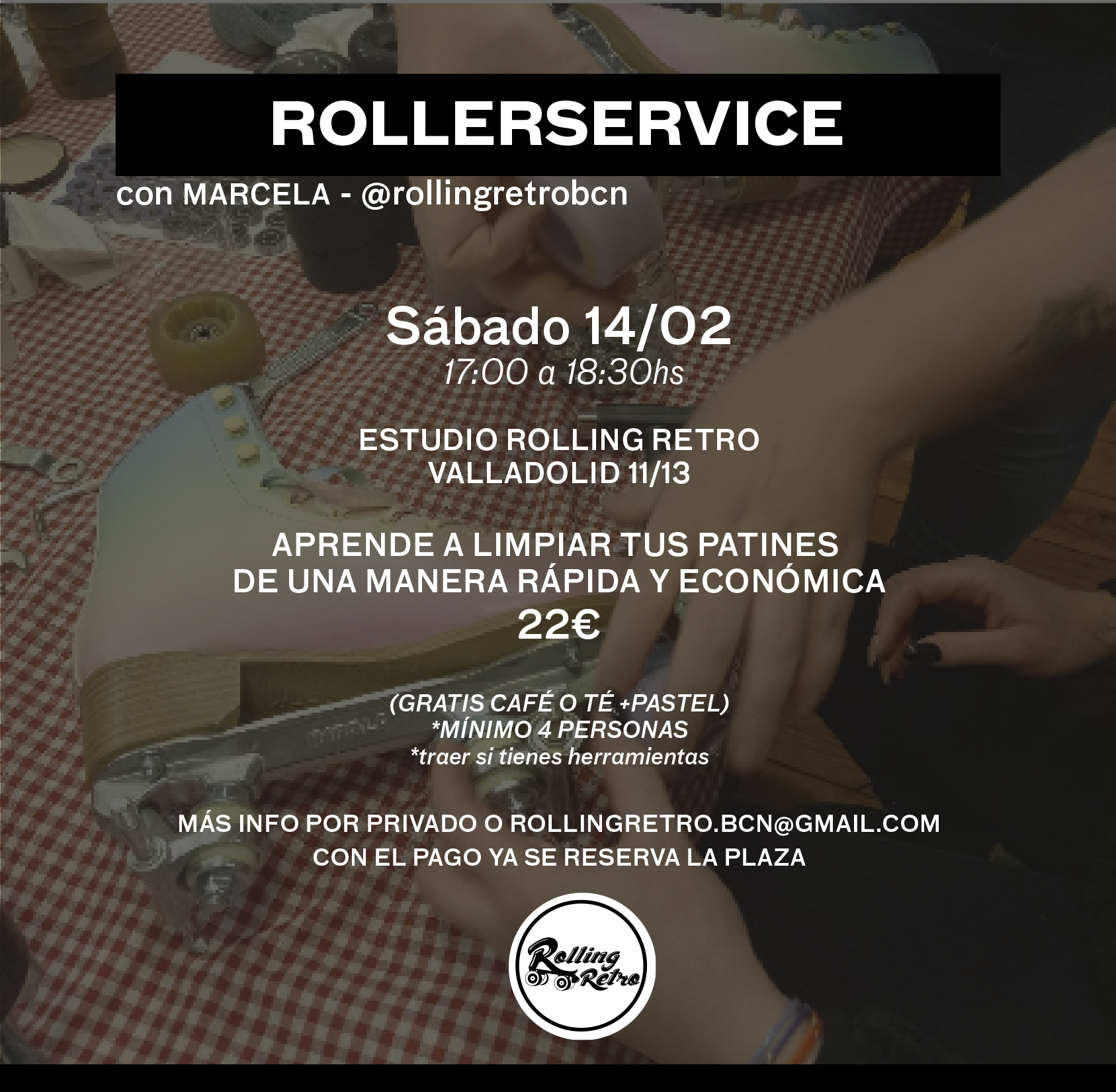 ROLLERSERVICE (taller de limpieza de patines)