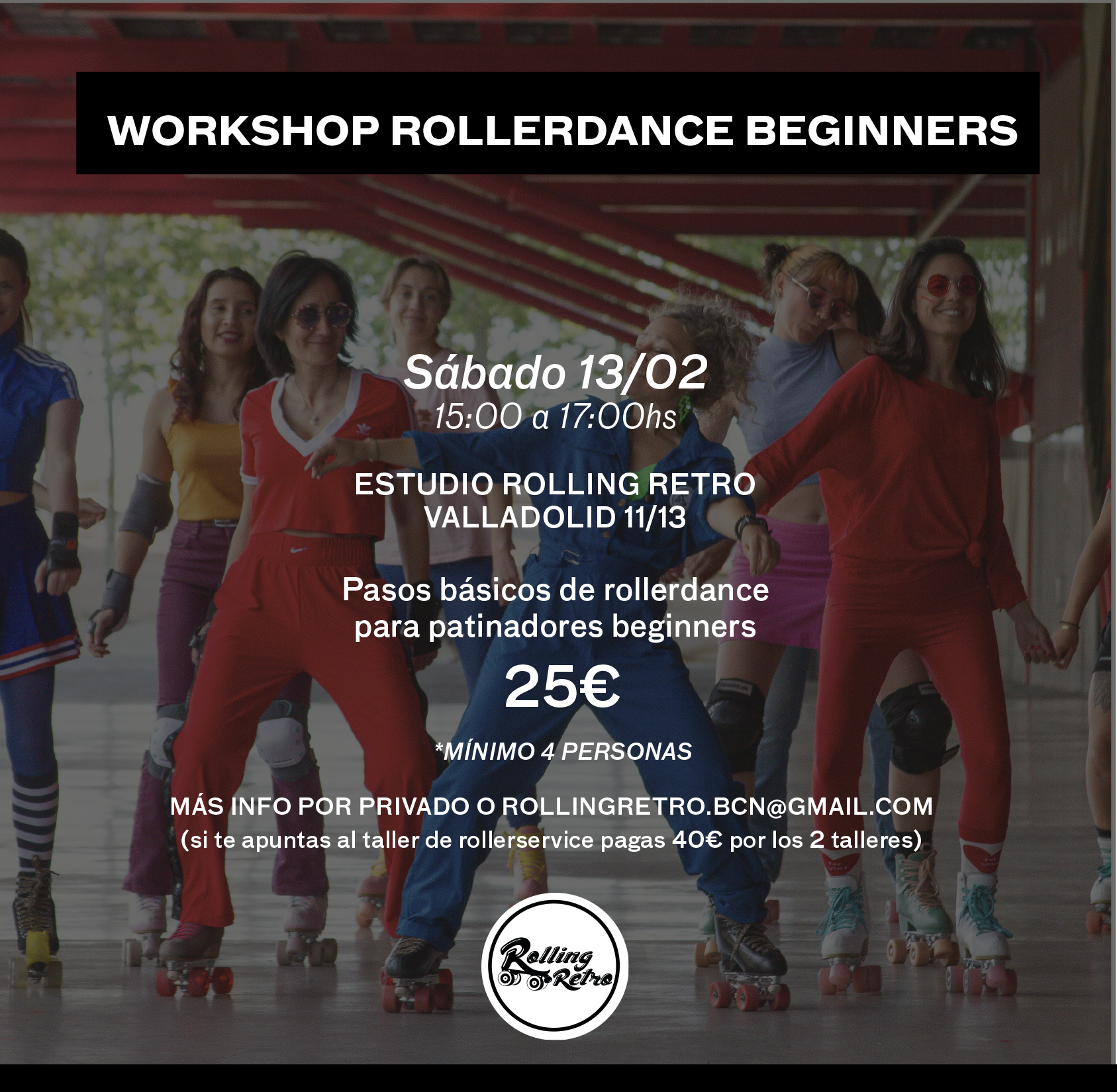 WORKSHOP ROLLERDANCE BEGINNERS
