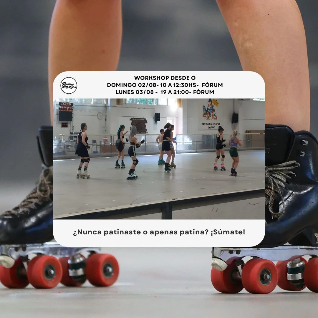 WORKSHOP AGOSTO ¡Aprende a patinar desde cero! 🛼