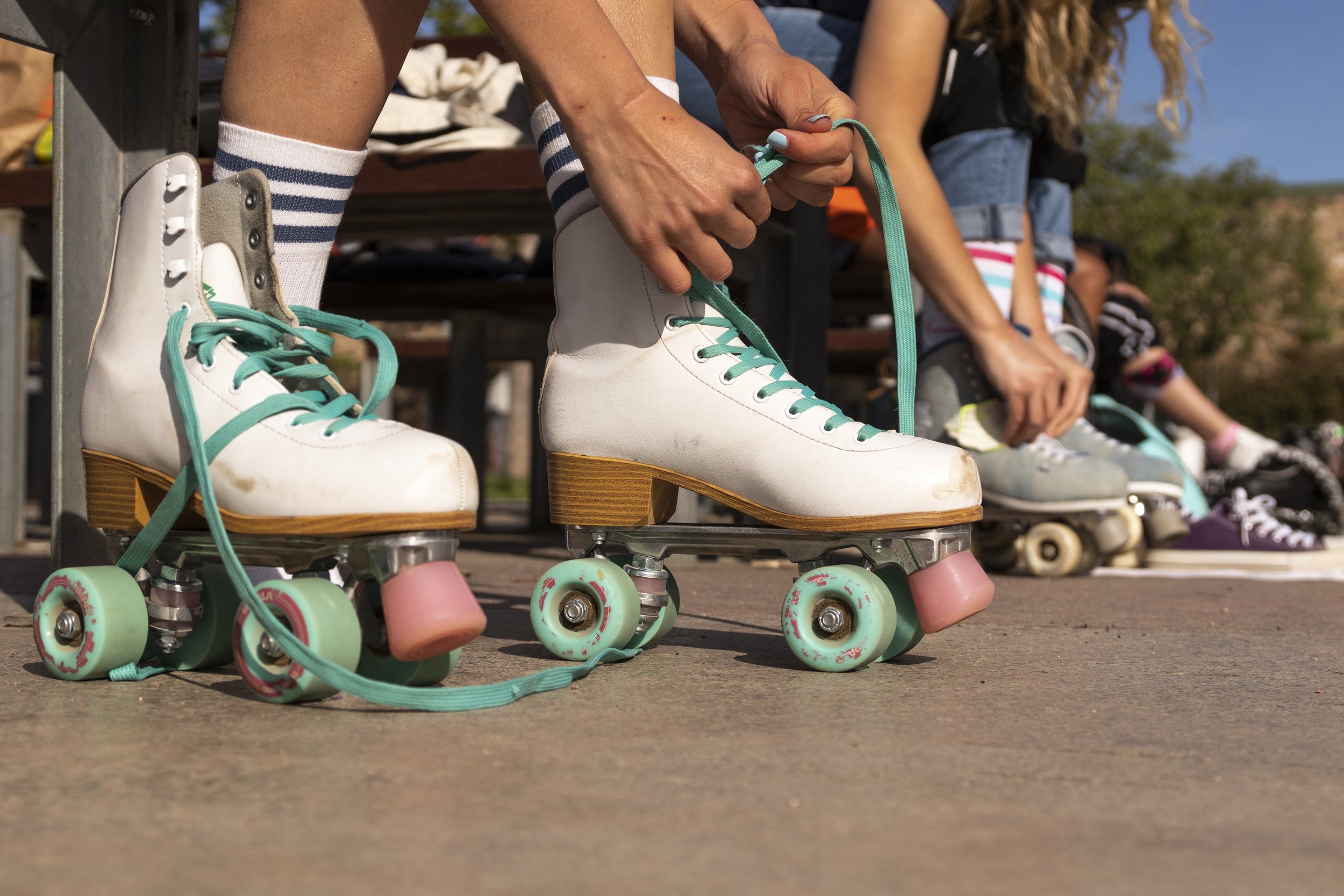 Como frenar con patines de 4 ruedas de la forma más correcta