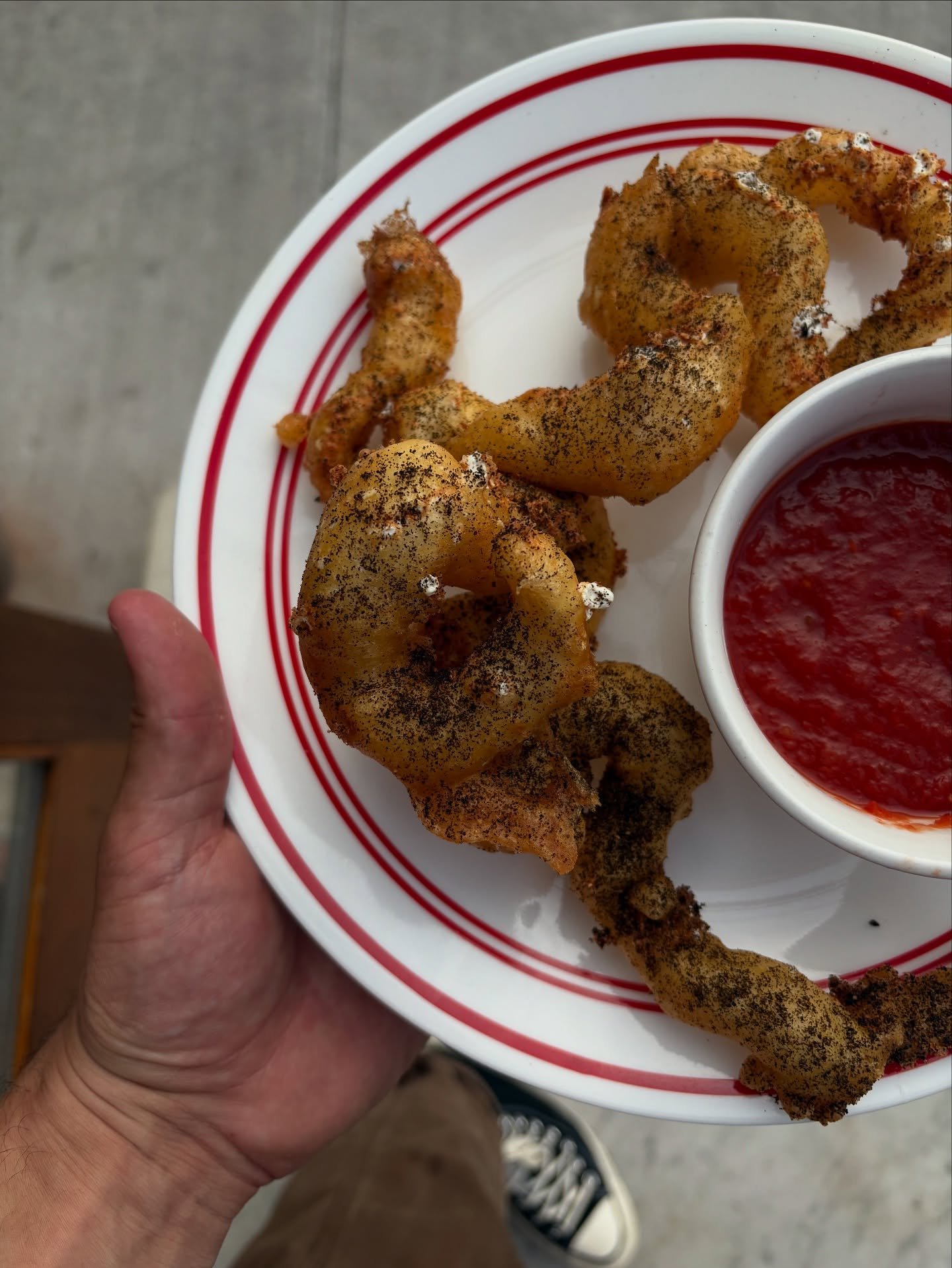 Fried string cheeeese at the corner of 11th and Tasker Streets 🧵
