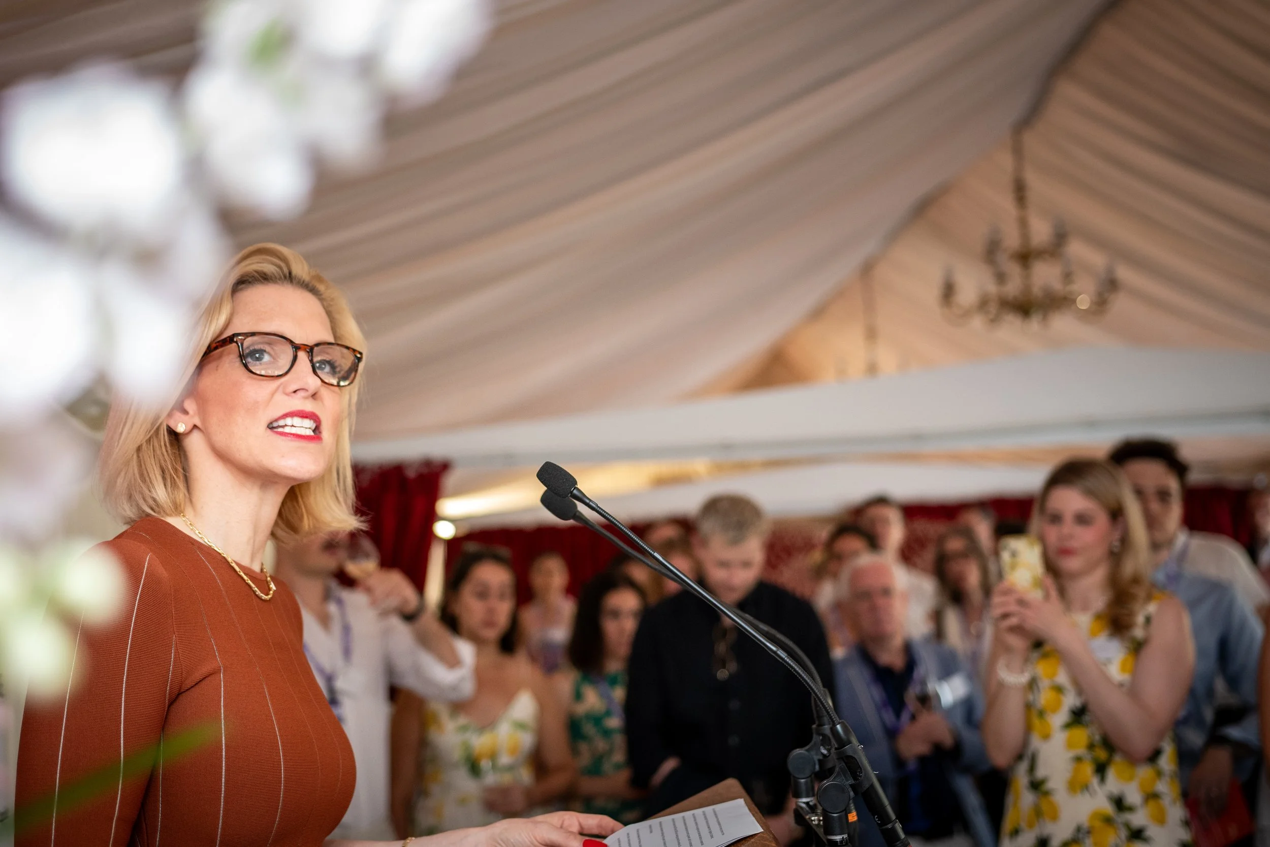 Samantha Niblett MP, House of Lords Event, London