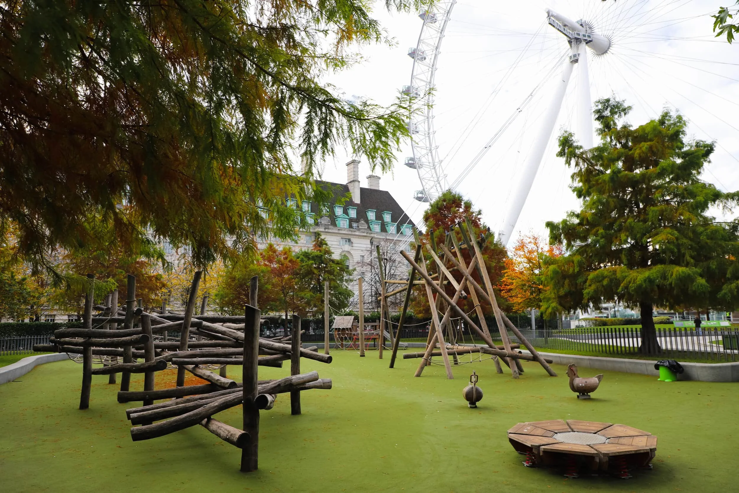Jubilee Gardens London Playground Surfacing Project