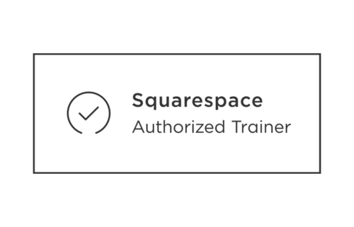 Squarespace Authorized Trainer Badge