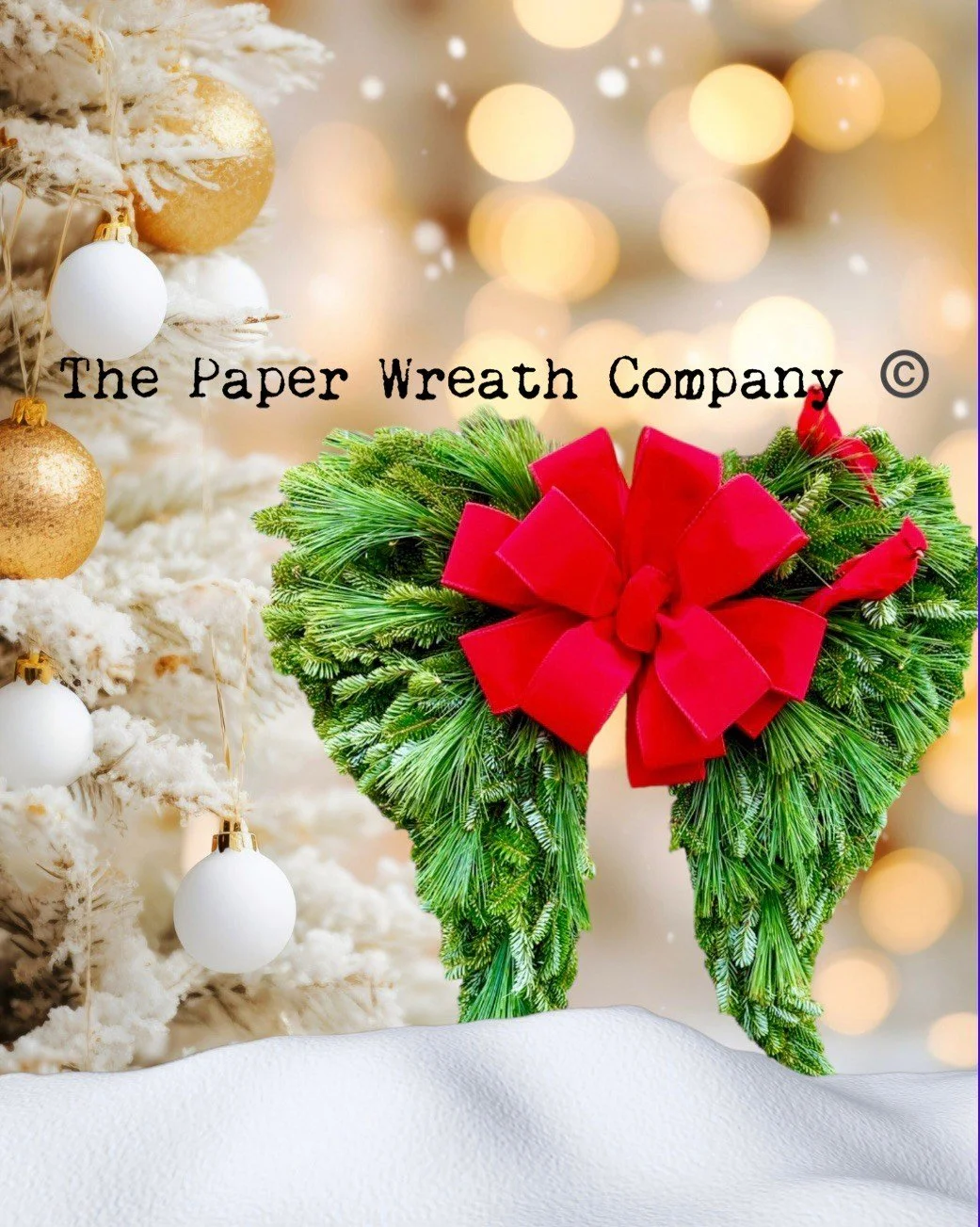 Fresh Evergreen Deluxe Angel wings