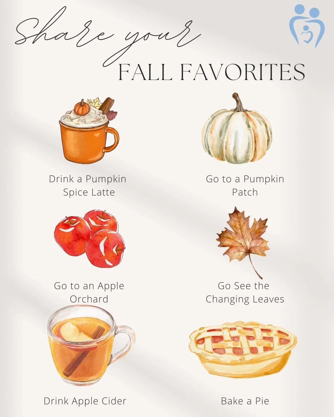 Share with us what your favorite parts of fall are!