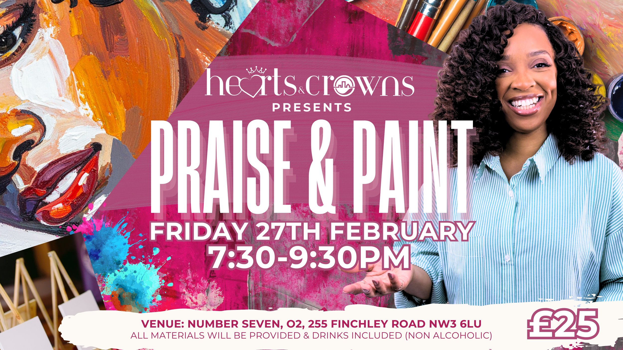 Hearts & Crowns - Praise & Paint