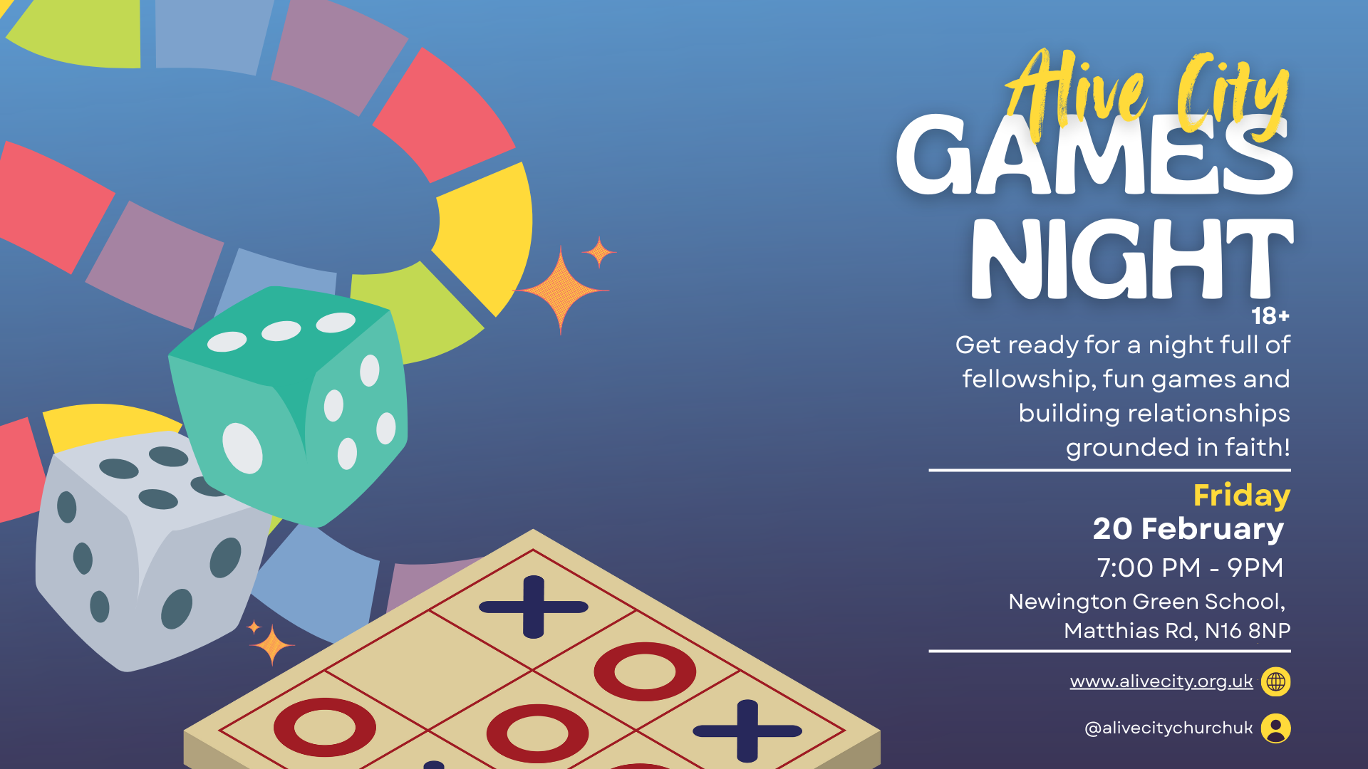 Alive City - Games Night