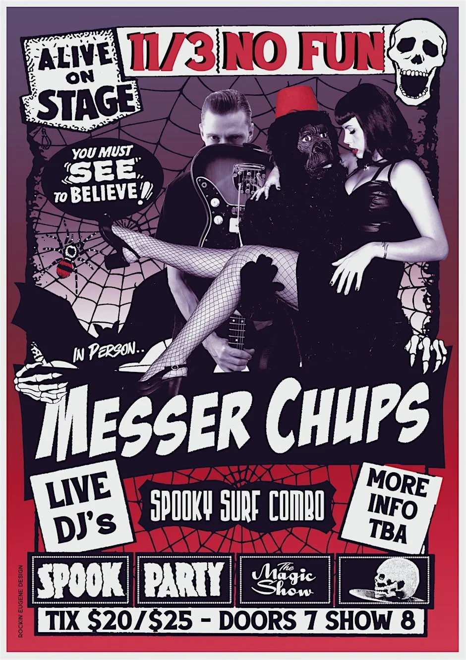 Messer Chups / Bloodshot Bill / The Jagaloons
