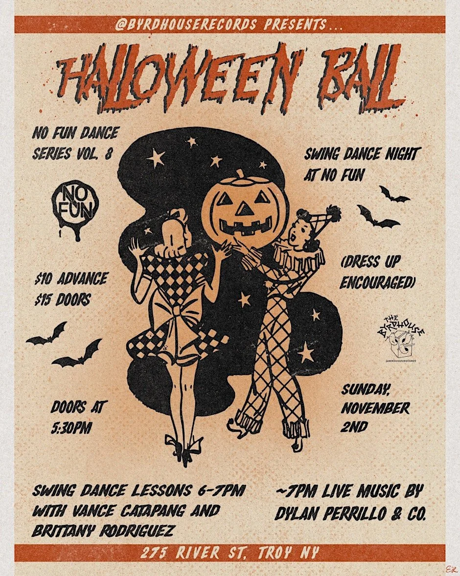 No Fun Dance Series: Halloween Ball: Swing Dance Night