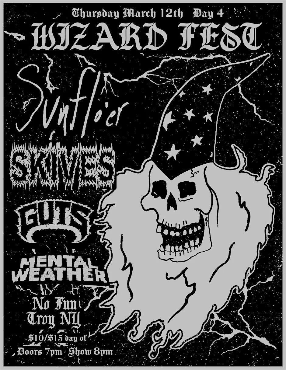 Wizard Fest Day 4: Sunflo'er / Skivess / Guts / Mental Weather