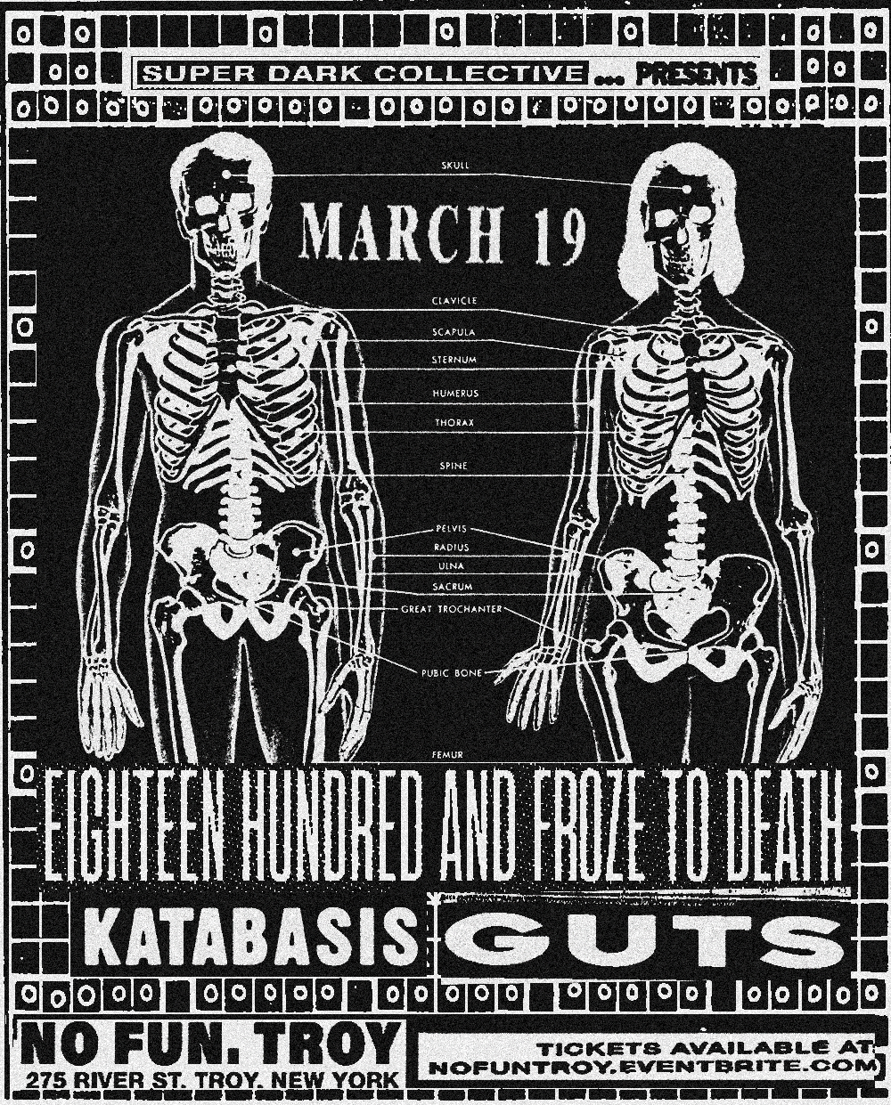 Eighteen Hundred and Froze to Death / GUTS / Katabasis