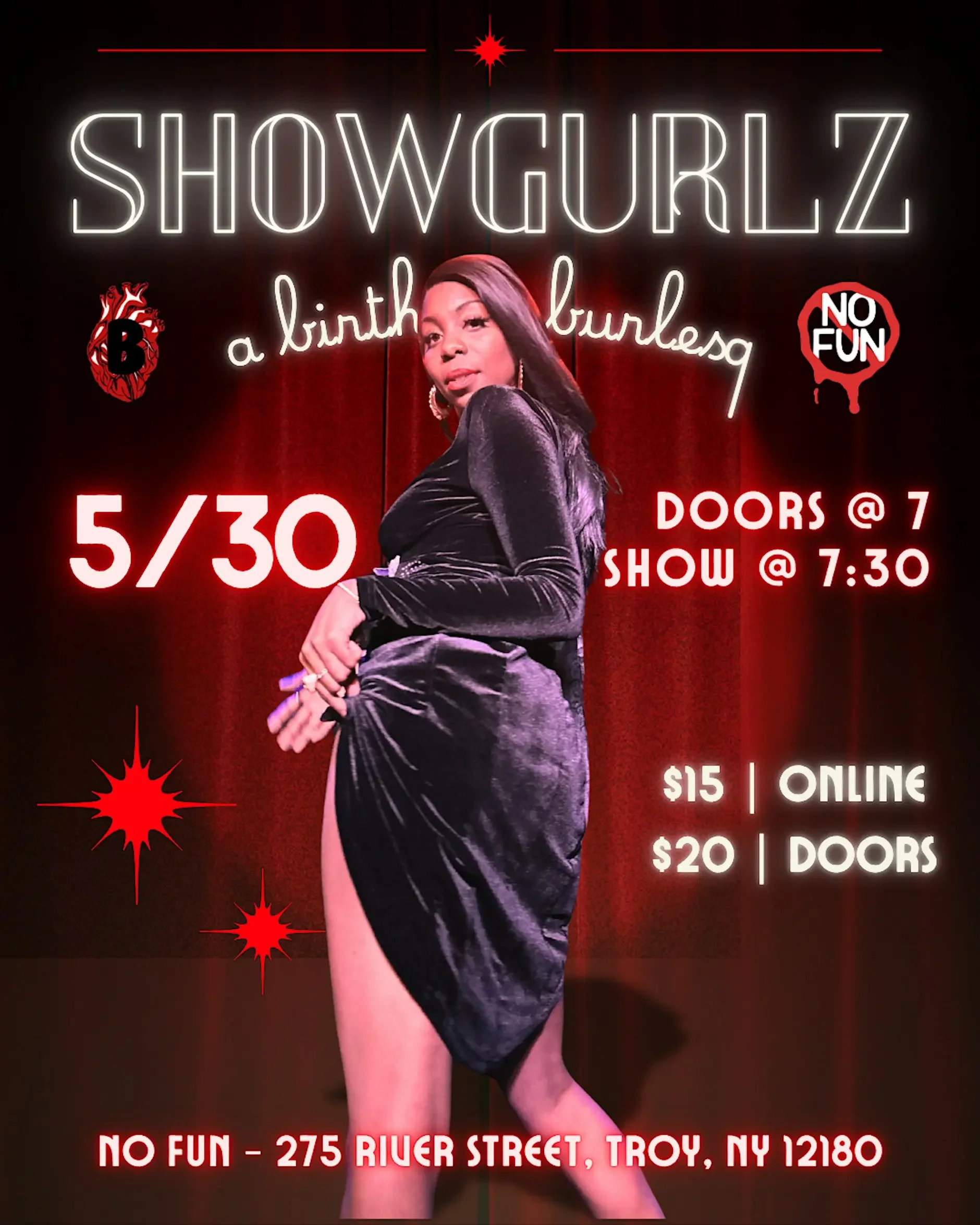 Badheart Presents: Showgurlz, a Birthday Burlesq!