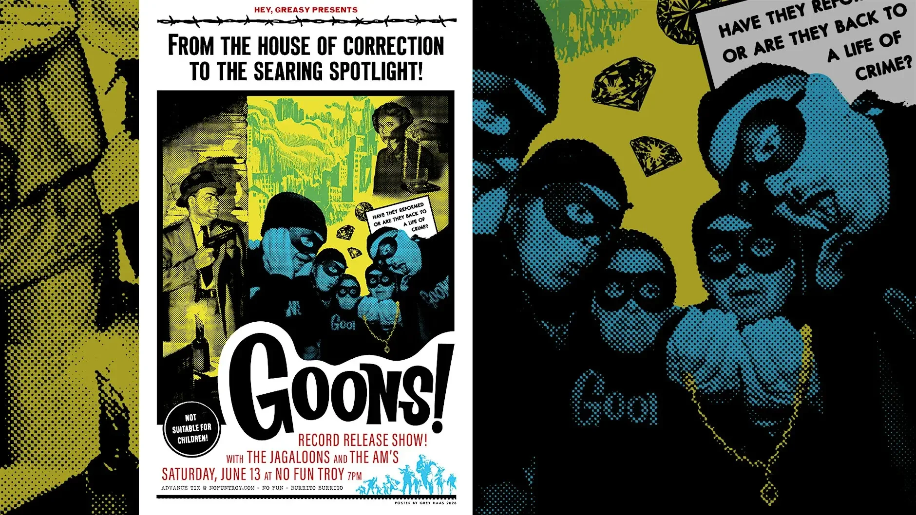 GOONS! Record Release wsg The Jagaloons + The AM's
