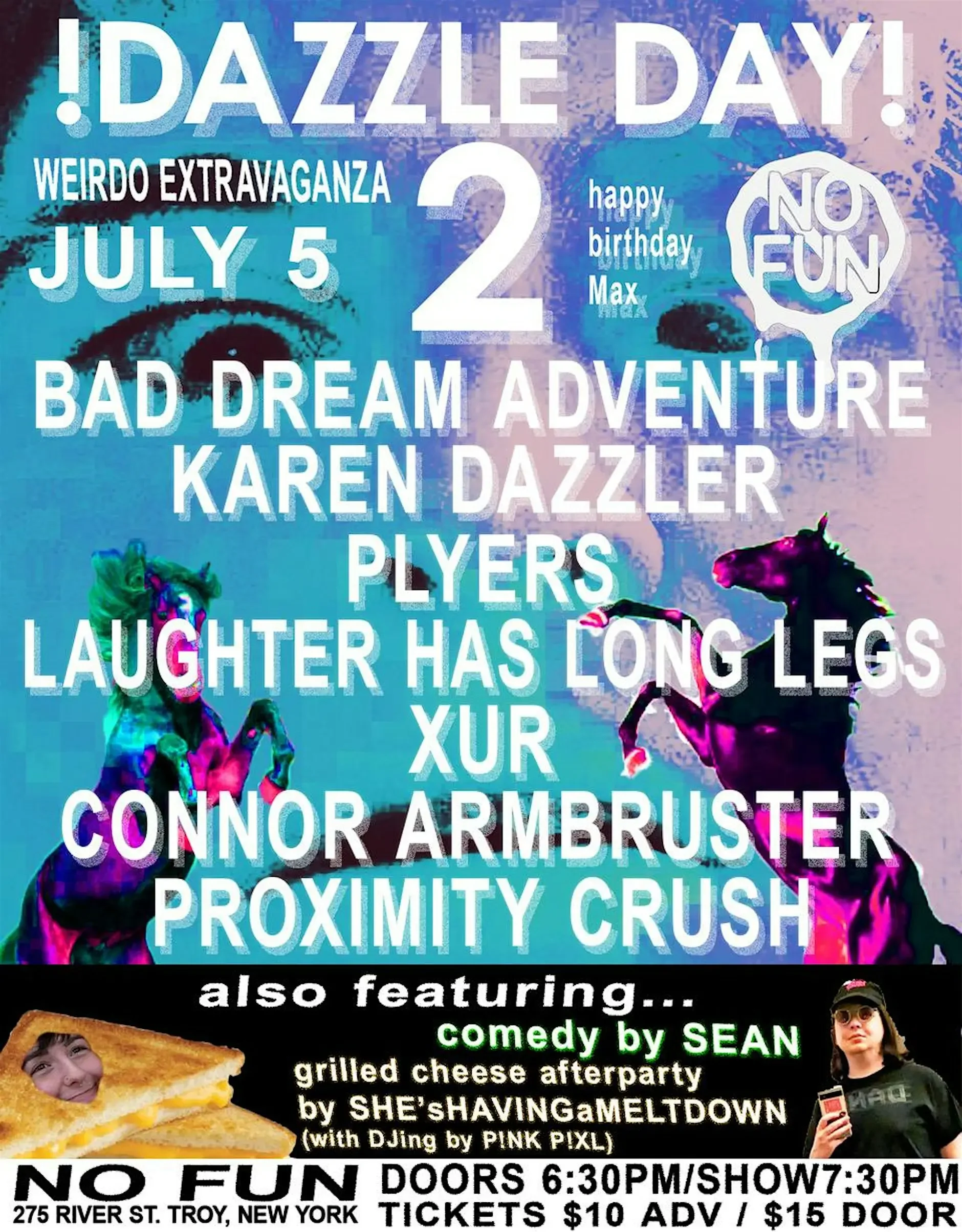Dazzle Day 2: Bad Dream Adventure / Karen Dazzler / PLYERS / XUR /+ More