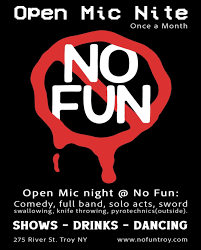 No Fun Open Mic + Talent Show